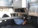 SCT does level one inspection on Stagecoach truck