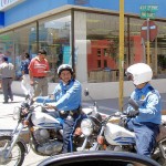 Cd Juarez Transito or Traffic Officers on Patrol